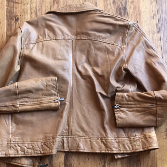 Naf Naf leather jacket size L - Picture 4 of 4